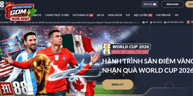 3+ lý do khiến M88 trở thành lựa chọn hàng đầu